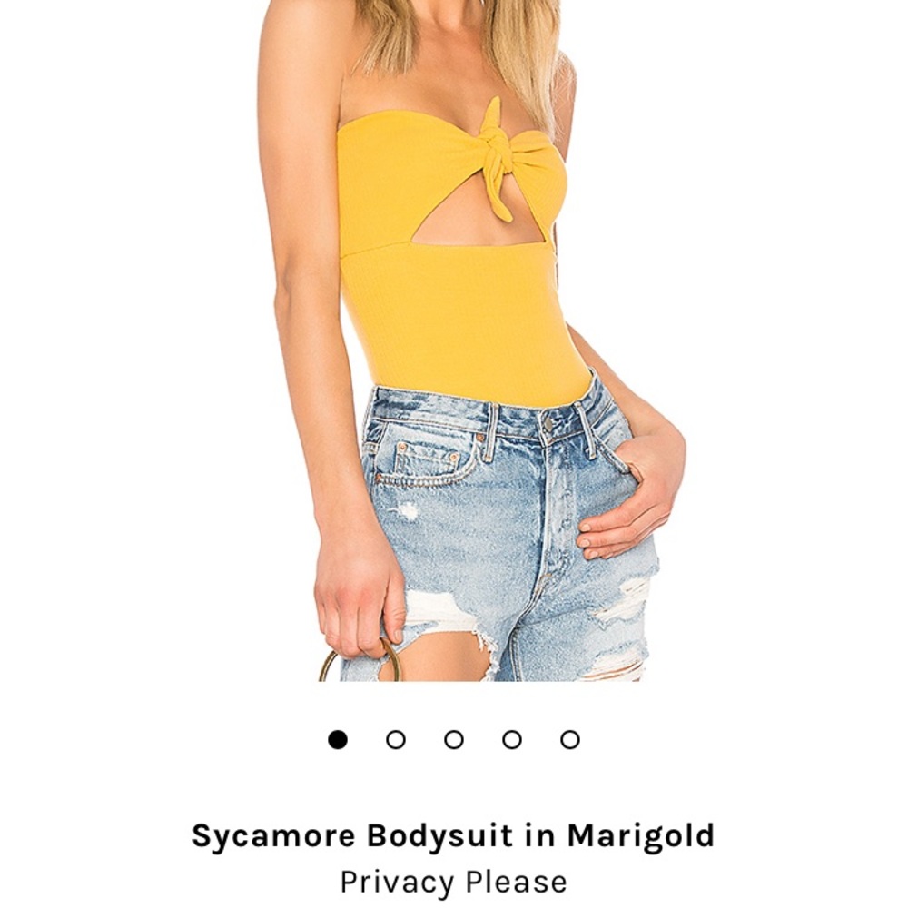 Yellow Bodysuit